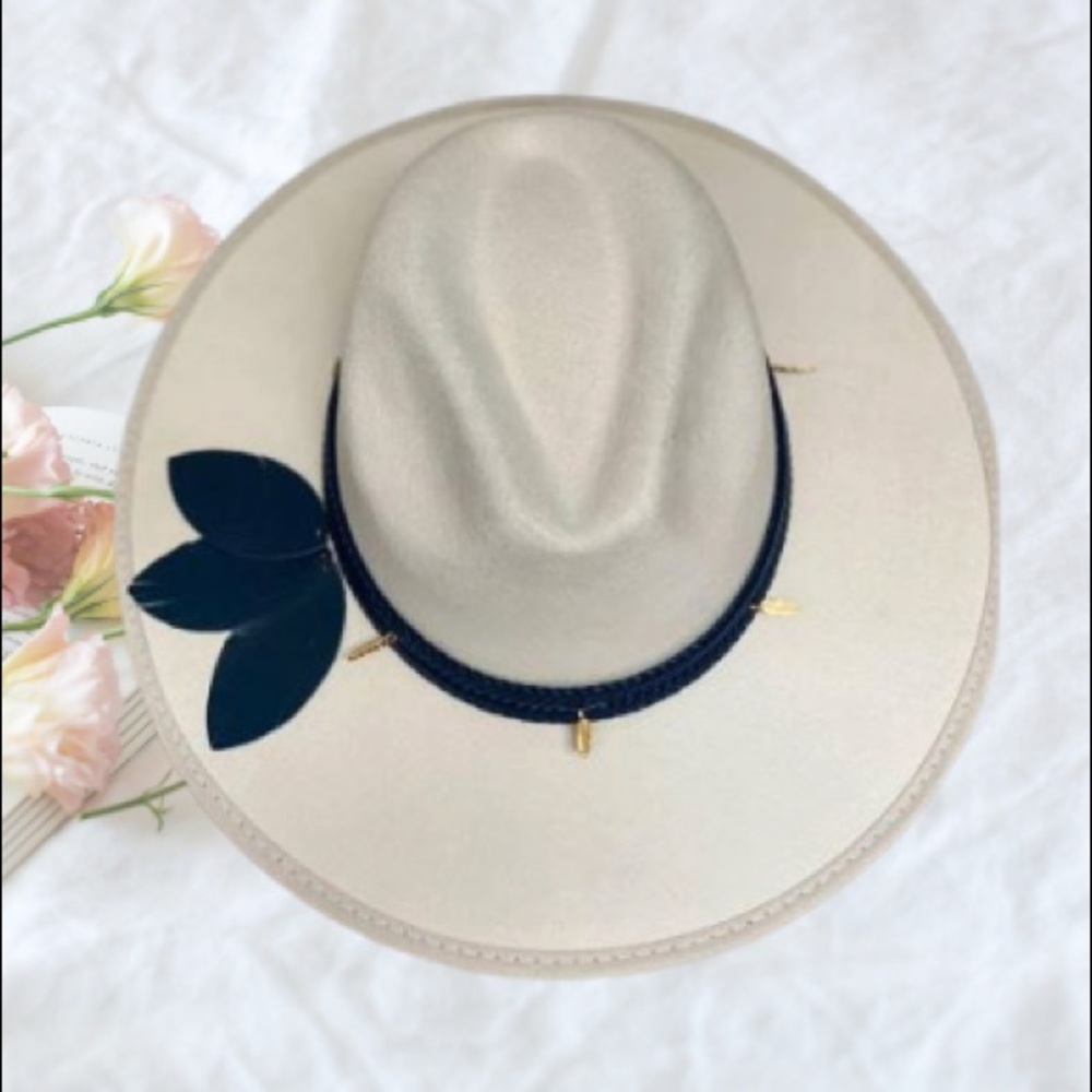 Handmade fedora hats-Style Bambi - Picture 2 of 4